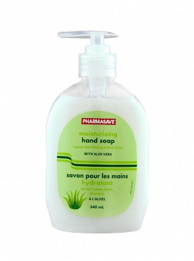 Picture of PHARMASAVE MOISTURIZING HAND SOAP WITH ALOE VERA 340ML